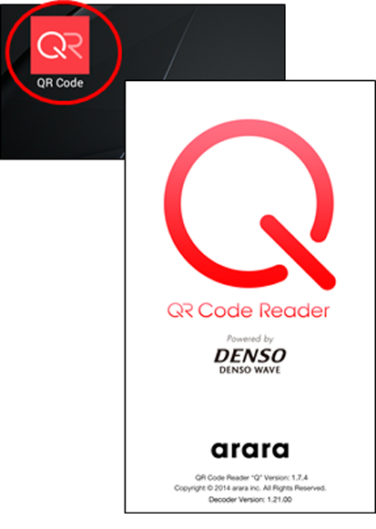「DENSO QRコードリーダー Q」
