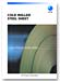 COLD ROLLED STEEL SHEET