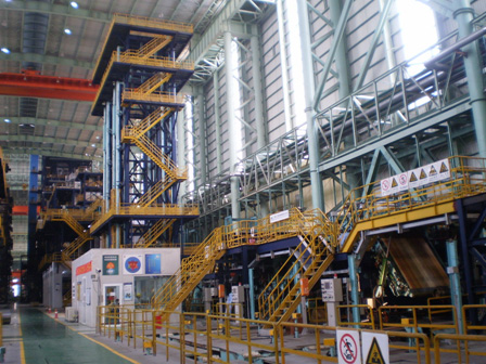 GJSS’s No. 2 continuous galvanizing line