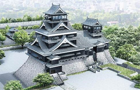 Rendition of completed project (source: from Kumamoto City website)