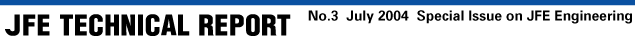 JFE Technical Report