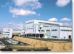 Resource recycling waste treatment facility of Kurashiki city