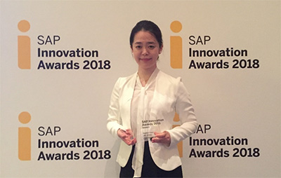 【写真】SAP Innovation Awards 2018 表彰式