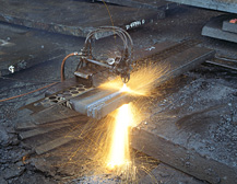 Gas cutting