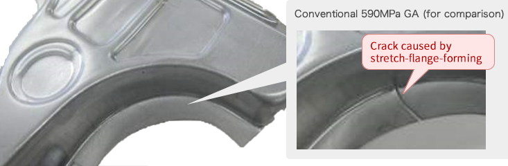 590MPa GA Type2(High El- high λ) 590MPa GA Type2(High El- high λ)