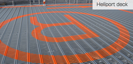 Heliport deck Heliport deck