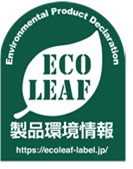 EcoLeaf badge of SuMPO’s EPD program in Japan