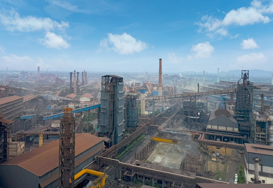 View of BPSL Sambalpur Steel Facility