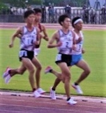 自己ベストを更新した櫻井選手・前方は今西選手