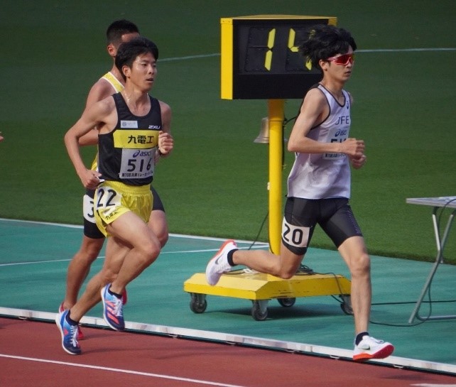 今季初の10000mで28分台をマークした風岡選手