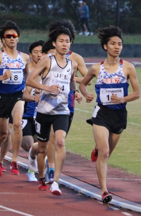 5000mで6位入賞の岩崎選手
