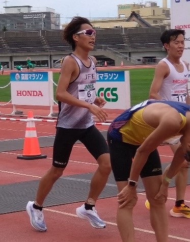 ゴールする堤選手