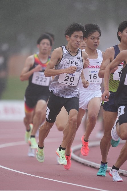 5000mCで自己ベストを更新した大森選手