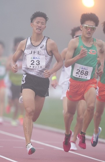 ルーキーの寺嶌選手