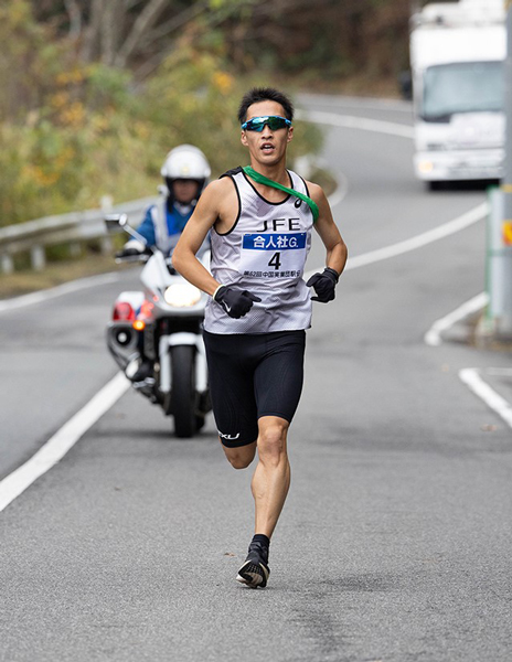 3区粘りの走りが光った斉藤選手