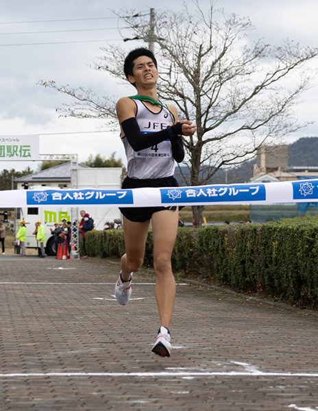 7区アンカーの兒玉選手