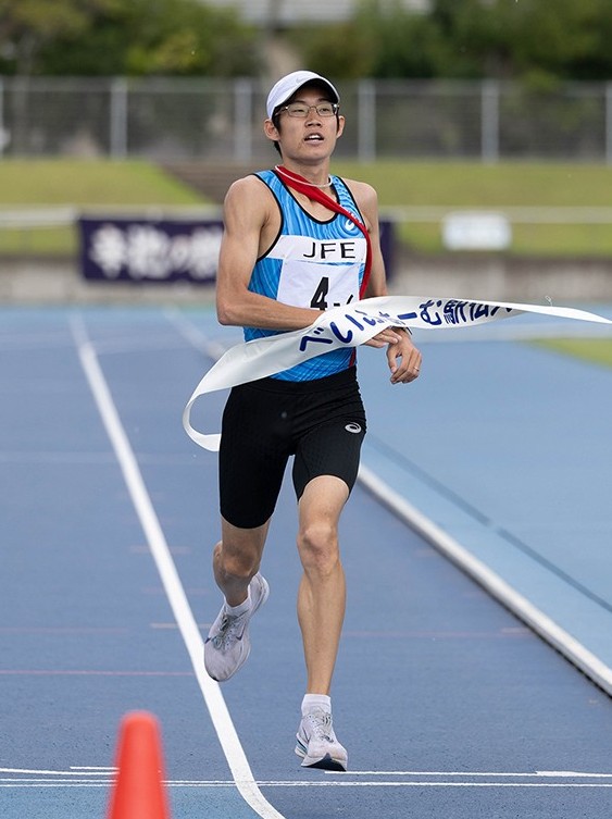 区間賞を獲得した6区腰塚選手