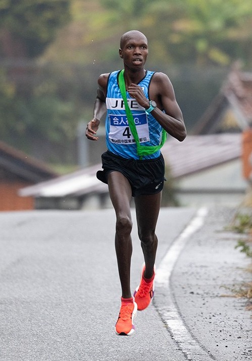 2区 区間賞を獲得したダン選手