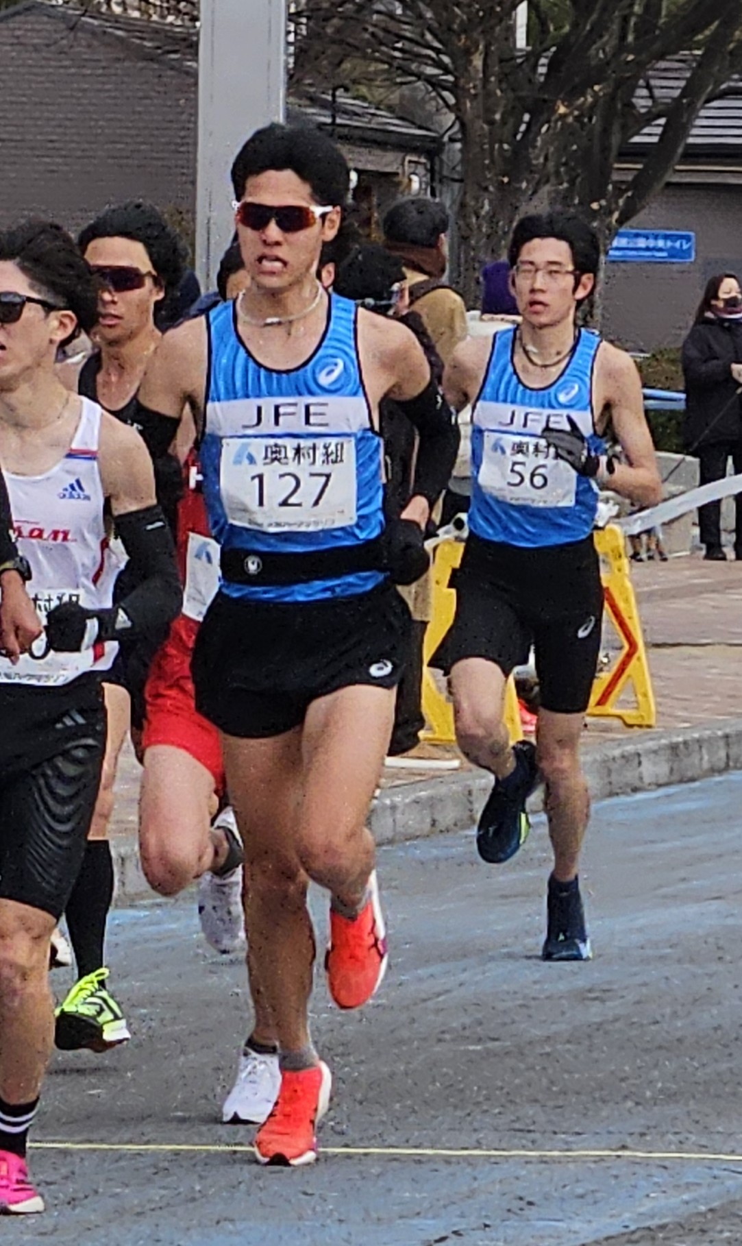 兒玉選手(NO.127)と腰塚選手