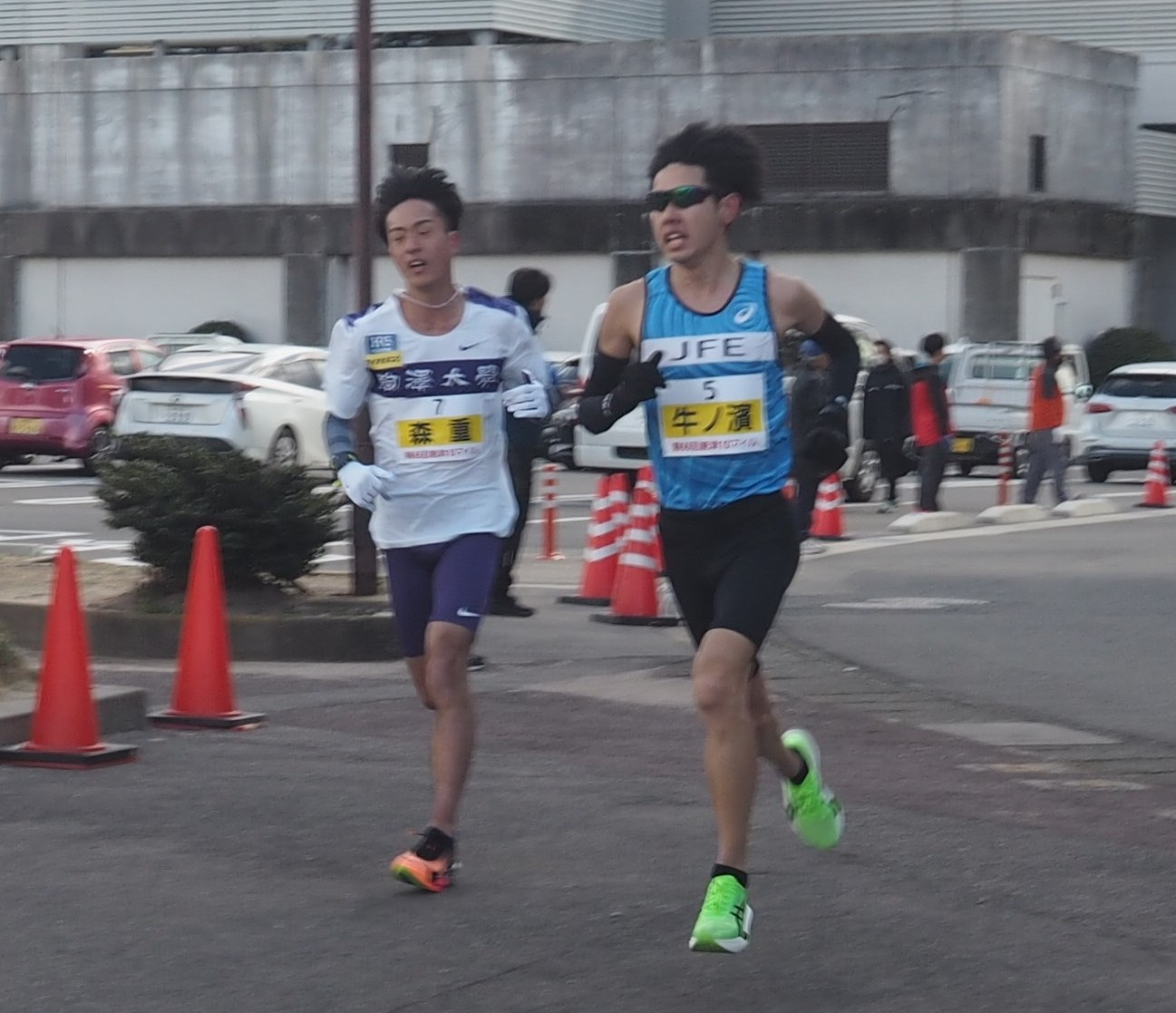 10マイル初挑戦で上位に入った牛ノ濱選手