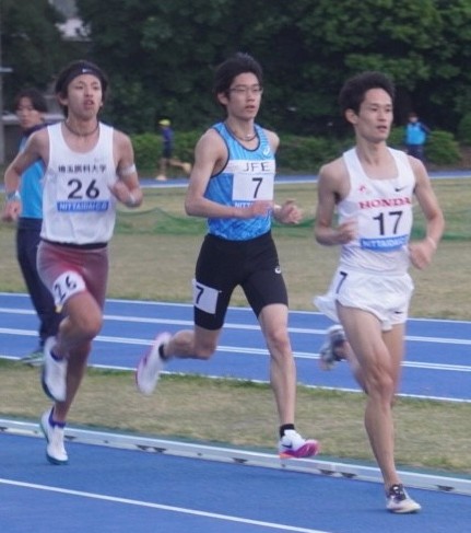 腰塚選手（NCG5000m）
