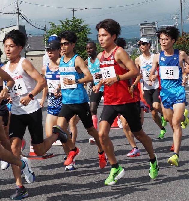 7位に入賞した風岡選手